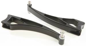 MIRROR REPLACEMENT ARMS BLACK 6"