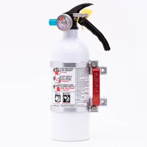 QUICK RELEASE MOUNT SILVER W/2 LB. KIDDE EXTINGUISHER