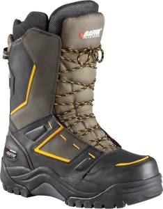 POWDER BOOTS CHARCOAL/YELLOW SZ 07