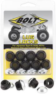 LUG-LOCKS BLACK