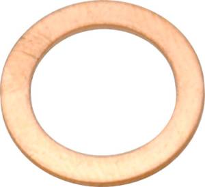 M10X15MM BANJO BOLT COPPER COMPRESSION WASHER 50/PK