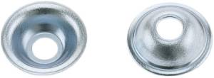 ZINC PLATED DISH SHAPED WASHER M6X22MM 10/PK