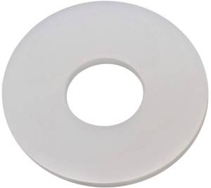 SEMI-TRANSPARENT NYLON WASHER 6X16MM 10/PK