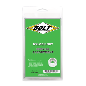 NYLON LOCKING NUT ASSORTMENT 100 PIECE KIT