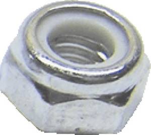 NYLON LOCK NUTS 5MM 10/PK