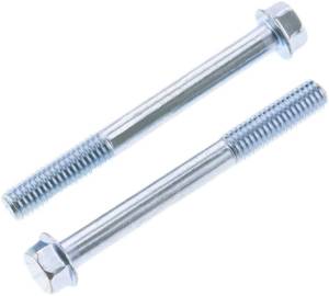 8MM HEX HEAD FLANGE BOLT 6X1.0X55MM 10/PK