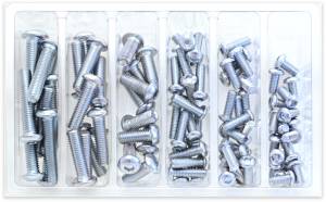 BUTTON HEAD ALLEN BOLT ASSORTMENT 90 PIECE KIT