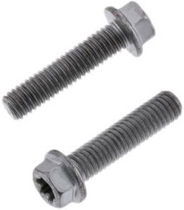 EURO TORX FLANGE BOLT 6X.1.0X25MM 10/PK