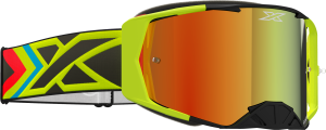 LUCID GOGGLE FLO FIRE RED MIRROR