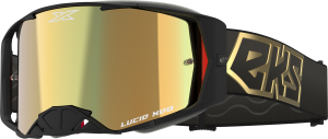 LUCID GOGGLE BLACK/GOLD GOLD MIRROR LENS