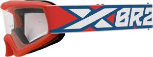 YOUTH XGROM RED/WHITE/BLUE CLEAR LENS