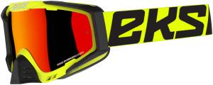 OUTRIGGER GOGGLE FLO YLW/BLK W/RED MIRROR