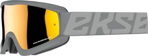 FLAT-OUT GOGGLE FIGHTER GREY W/GOLD MIRROR