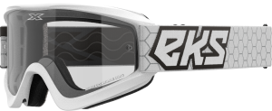 FLAT OUT CLEAR GOGGLE WHITE/BLACK CLEAR