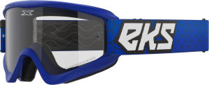 FLAT OUT CLEAR GOGGLE ROYAL BLUE CLEAR