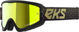 FLAT OUT MIRROR GOGGLE BLK/GLD METALLIC GOLD MIRROR