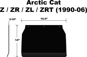 SNOWFLAP  ARCTIC CAT ZR/ZL/ZRT