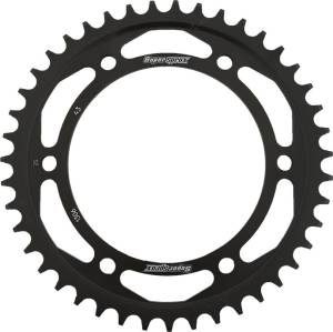 REAR SPROCKET STEEL 43T-530 BLK HON