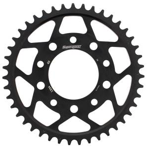 REAR SPROCKET STEEL 43T-530 BLK HON/TRI