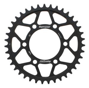 REAR SPROCKET STEEL 39T-525 BLK KAW