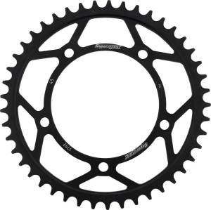 REAR SPROCKET STEEL 45T-525 BLK SUZ/TRI