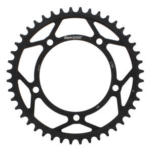 REAR SPROCKET STEEL 44T-520 BLK HAY/SUZ/TRI