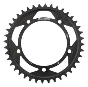 REAR SPROCKET STEEL 40T-530 BLK SUZ