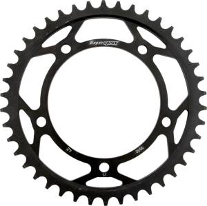 REAR SPROCKET STEEL 42T-530 BLK SUZ