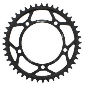 REAR SPROCKET STEEL 44T-530 BLK TRI