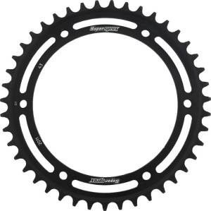 REAR SPROCKET STEEL 43T-530 BLK TRI