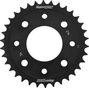 REAR SPROCKET STEEL 34T-420 BLK HON