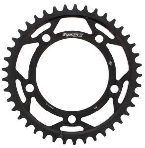 REAR SPROCKET STEEL 41T-530 BLK HON