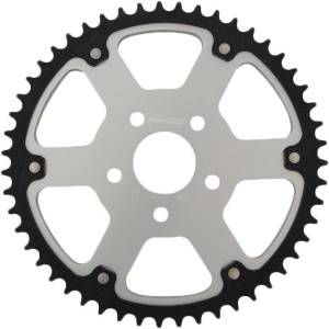 REAR STEALTH SPROCKET ALU/STL 51T-530 SLV HD