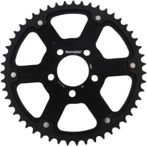 REAR STEALTH SPROCKET ALU/STL 48T-530 BLK HD