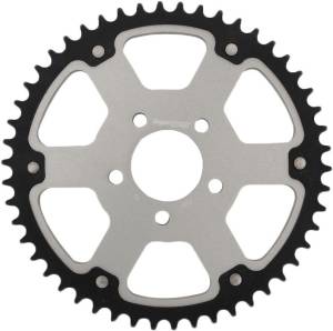 REAR STEALTH SPROCKET ALU/STL 50T-530 SLV HD