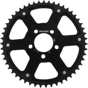 REAR STEALTH SPROCKET ALU/STL 51T-530 BLK HD