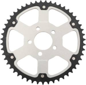 REAR STEALTH SPROCKET ALU/STL 51T-530 SLV HD