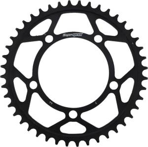 REAR SPROCKET STEEL 44T-525 BLK BMW