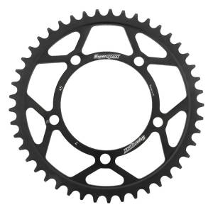 REAR SPROCKET STEEL 45T-525 BLK BMW