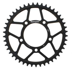 REAR SPROCKET STEEL 45T-525 BLK SUZ