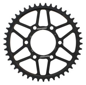 REAR SPROCKET STEEL 45T-530 BLK SUZ