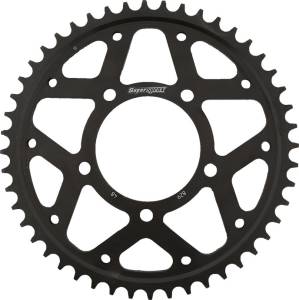 REAR SPROCKET STEEL 48T-530 BLK SUZ