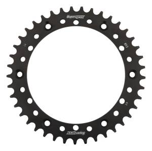 REAR SPROCKET STEEL 41T-520 BLK YAM