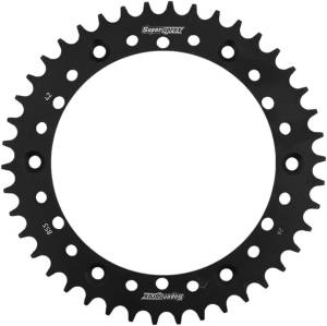 REAR SPROCKET STEEL 42T-520 BLK YAM