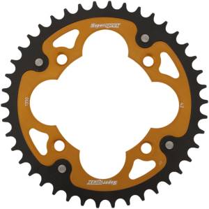 REAR STEALTH SPROCKET ALU/STL 42T-520 GLD HON