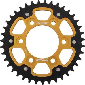 REAR STEALTH SPROCKET ALU/STL 39T-525 GLD KAW