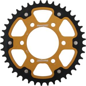 REAR STEALTH SPROCKET ALU/STL 41T-530 GLD KAW/SUZ/YAM