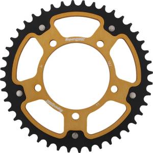 REAR STEALTH SPROCKET ALU/STL 44T-525 GLD APR