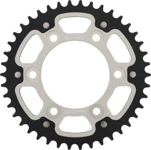 REAR STEALTH SPROCKET ALU/STL 42T-520 SLV DUC