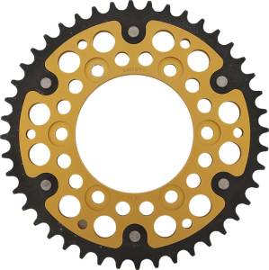 REAR STEALTH SPROCKET ALU/STL 44T-520 GLD DUC